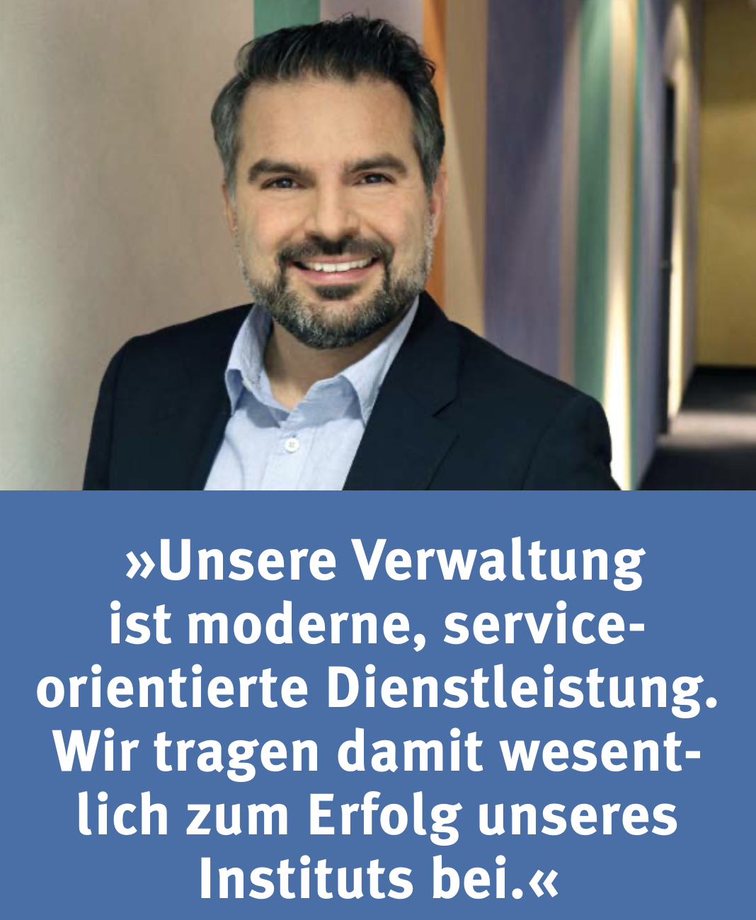 V | Andreas Schwartz. Link to our work unit Administration