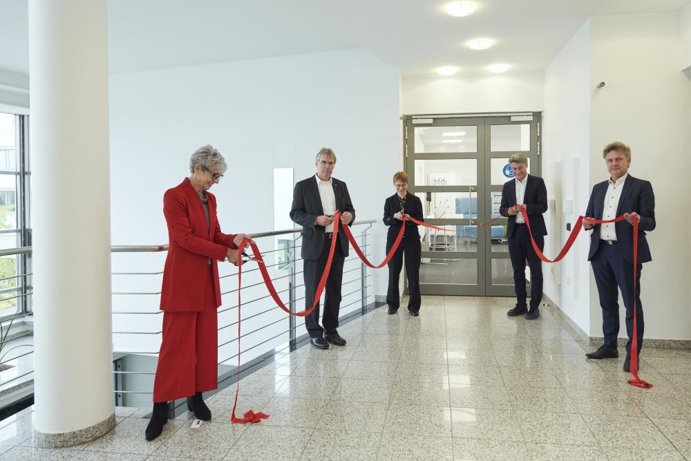 Eröffnung der Räumlichkeiten des NFDI-Direktorats in Karlsruhe