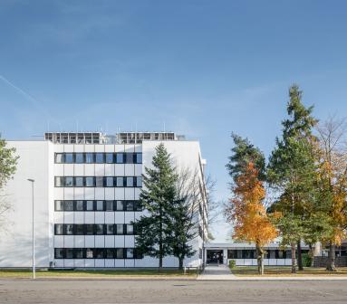Foto, Gebäude FIZ Karlsruhe, © Daniel Vieser