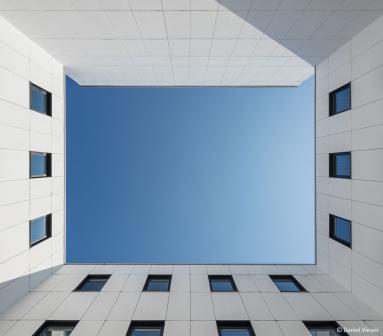 Courtyard of FIZ Karlsruhe